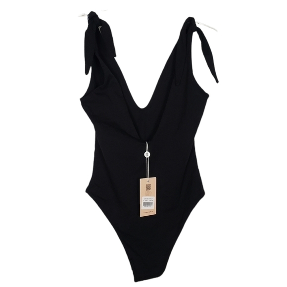 TIGER MIST Abbie bodysuit fitted v neck deep cut NWT - Picture 4 of 7